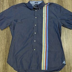 Tommy Hilfiger Mens 80s ply button down XL